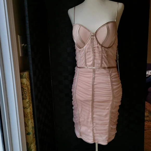 Blāshe Stunning Lace Sexy Mini Dress - Picture 2 of 7